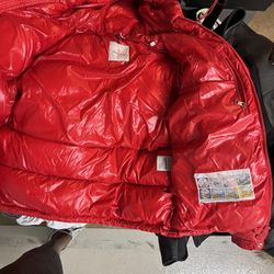  Moncler Red Size 4 extra Large 