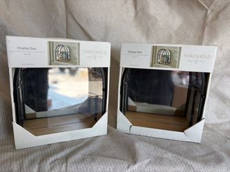 Threshold Display Box Black Finish – Set of 2