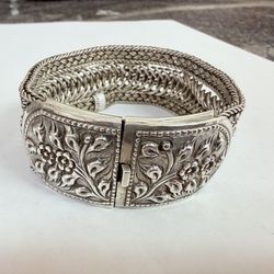 Sterling Silver Braided Link Bracelet