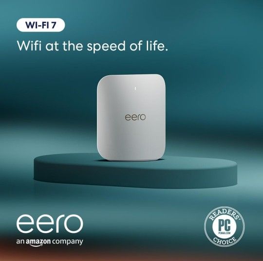 Amazon eero Pro 7 tri-band mesh Wi-Fi 7 router