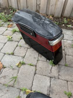 Luggage Rack And 2 Side Bags