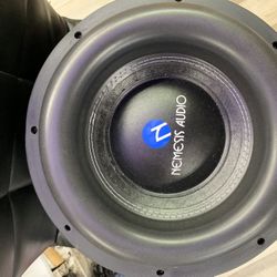 NEMESIS AUDIO 12” SUBWOOFER 