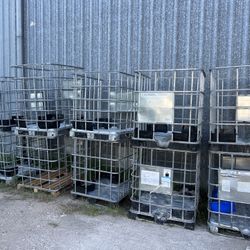 Ibc Cage For Fire Wood Or Scrap 