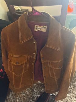 Vintage leather jacket small