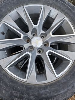 2021 Chevy Rims And Tire 20'
