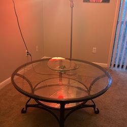Decorative Glass Table 
