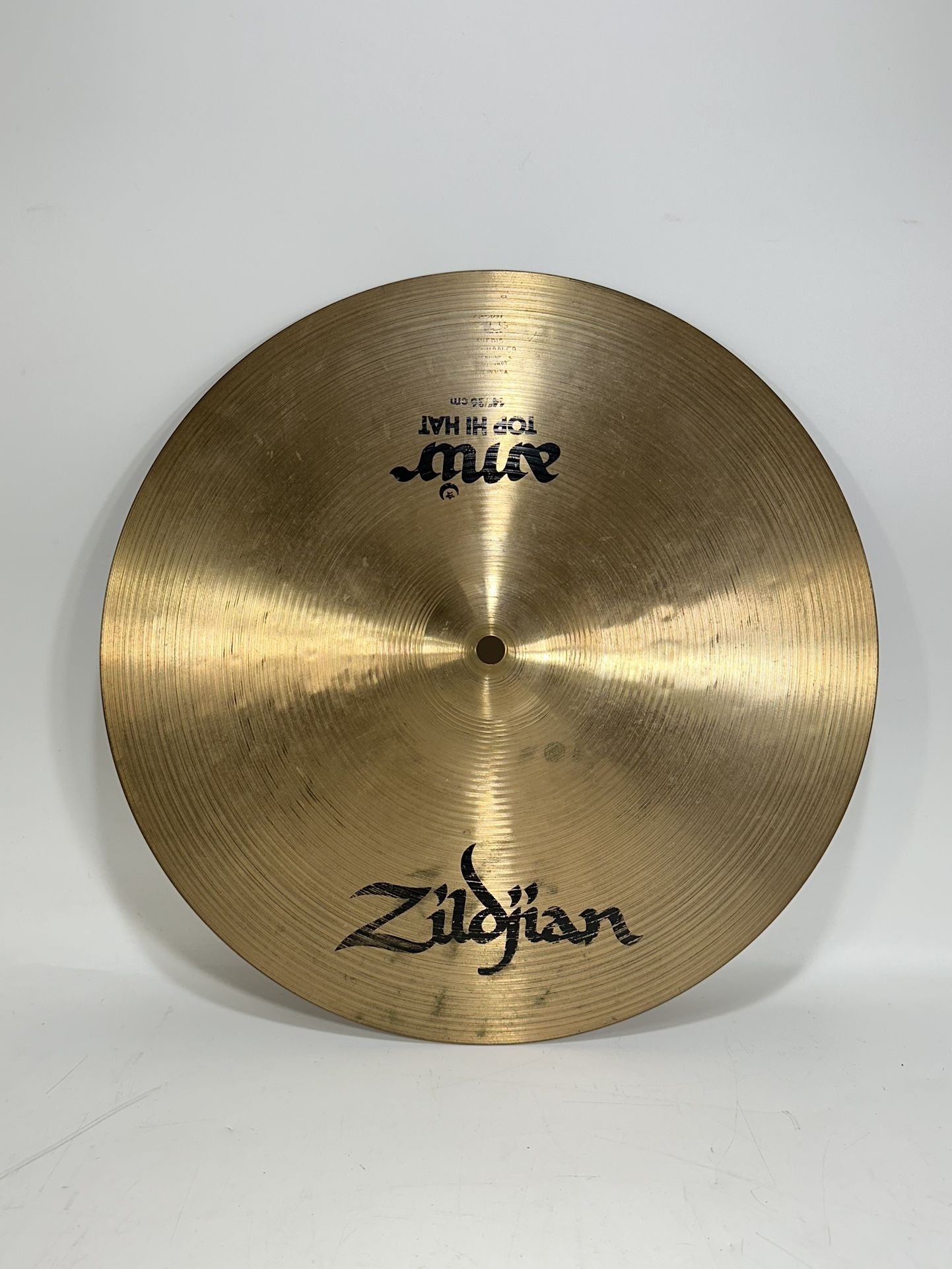 Zildjian Amir 14 in/36 cm Top HiHat Cymbal Single 985gr Made in USA for Sale in Irvine