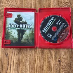 Call Of Duty 4 Modern Warfare PS3 Great Condition 