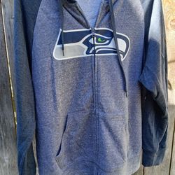 Seattle Seahawks Women's Zip-Up Hoodie XL