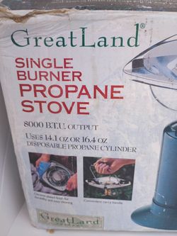 Camping Propane Stove