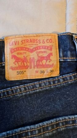 NWT Levi's Jeans 505s 36x30