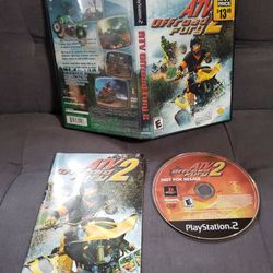 ATV Offroad Fury 2 (Sony PlayStation 2, 2002) BL CIB Complete W/ Manual- Tested