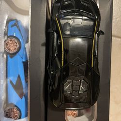 BLck Lamborghini car model