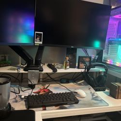 Pc Table & Monitors For Sale 