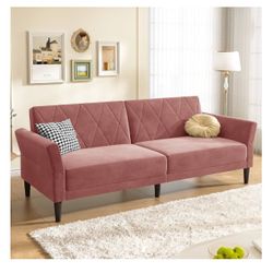 Convertible Velvet Sofa From Amazon 