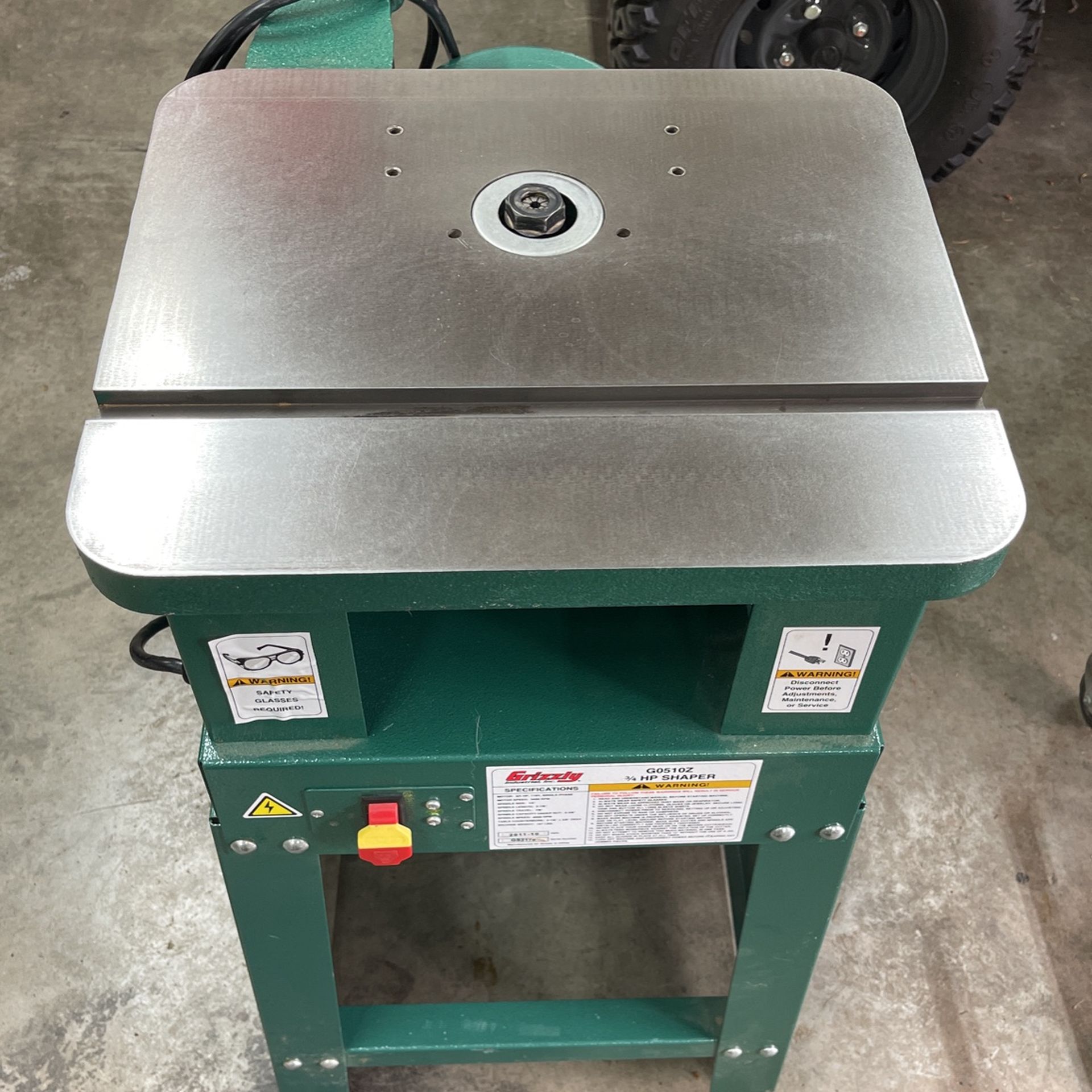 Grizzly 3/4 HP Shaper #G0510Z for Sale in Bucoda, WA - OfferUp