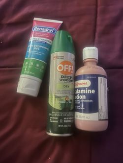 Bug Off Spray  ,c Lotion  B Gel All Brand New Never Used