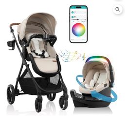 NEW In Box! Evenflo Smart-Travel System (Stroller + 360° Swivel Car Seat)