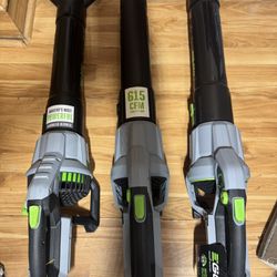 New Ego Blowers 765, 670, 615 
