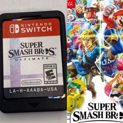  Super Smash Bros. Ultimate (Nintendo Switch, 2018) Cartridge Only