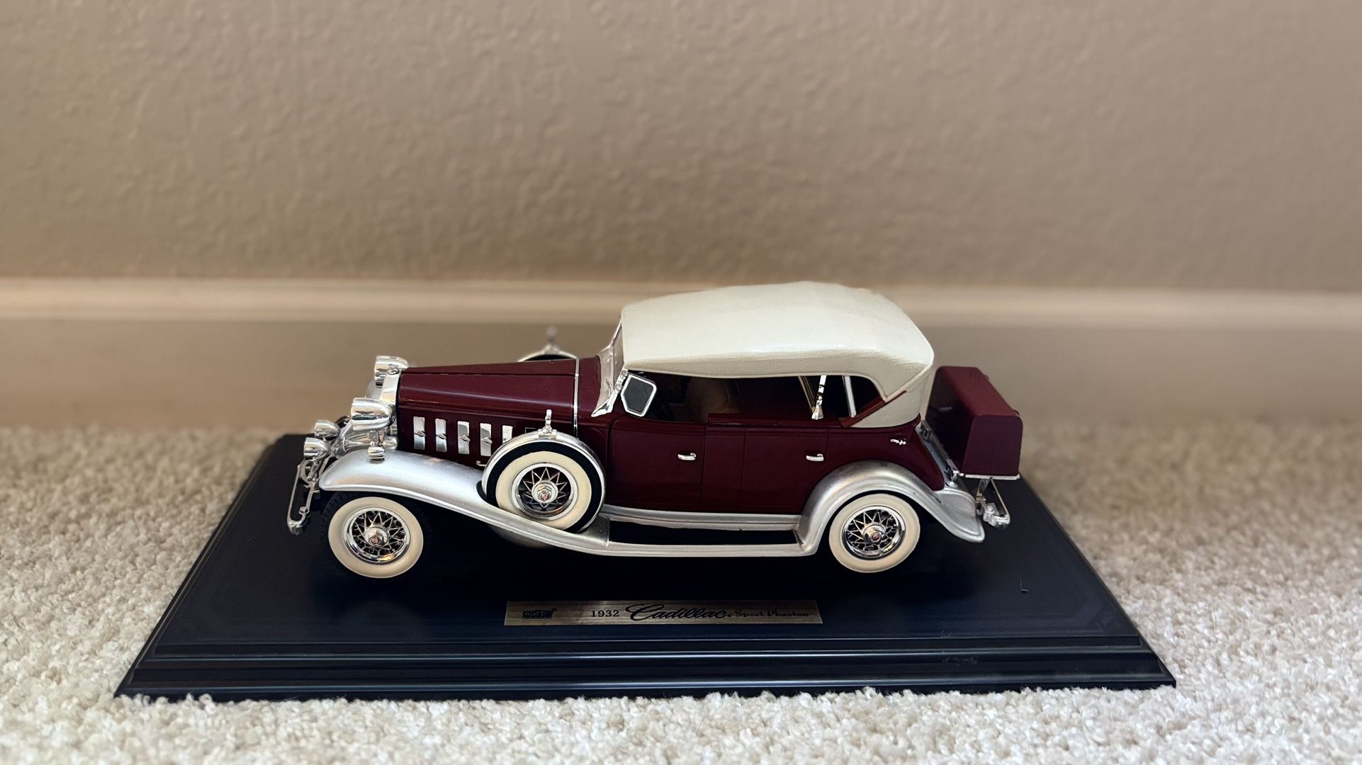 1932 Die-Cast Cadillac Sport Phaeton