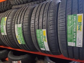 245/40/18 NEW SET OF TIRES