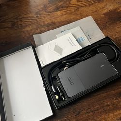 USB Docking Station GIQ USB C Hub USB 3.0 To Dual HDMI VGA Adapter Triple Display USB C