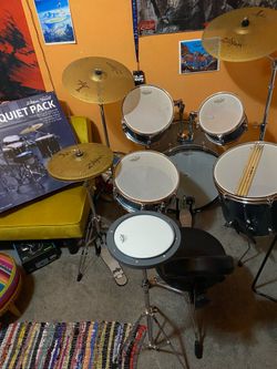 PDP Encore Drum Set + Zildjian L80 Quiet Pack Complete