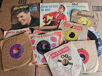 LOT OF 45 RPM RECORDS VINYL