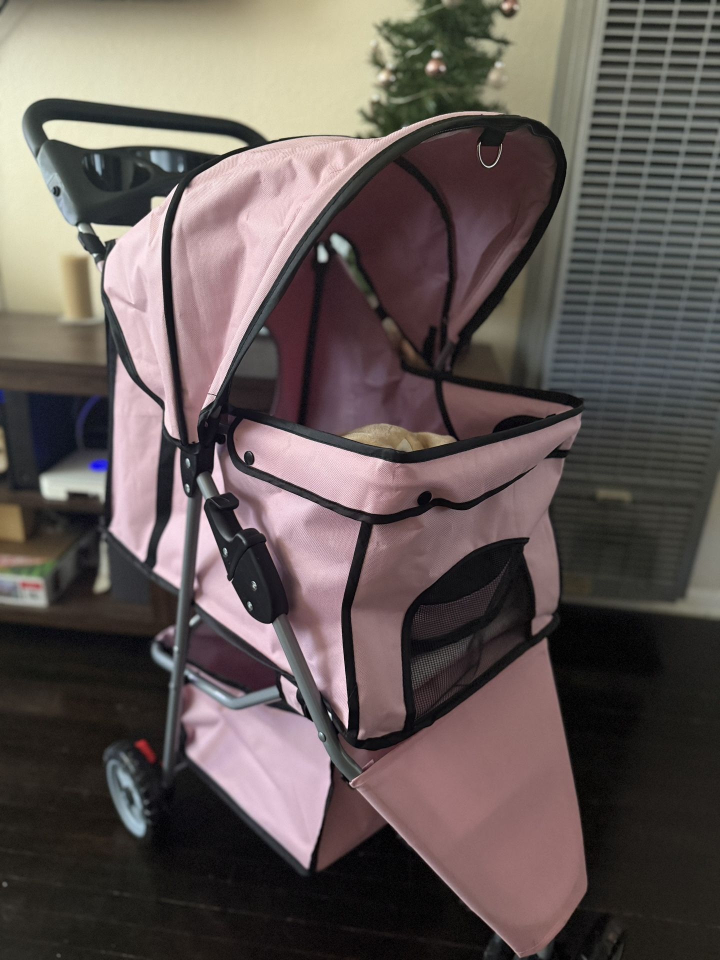[NEVER USED] Baby Pink Dog/Cat Stroller 