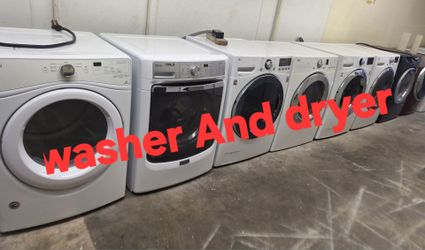 Washer And Dryer Front Loader