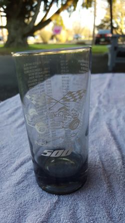 Indy 500 glass