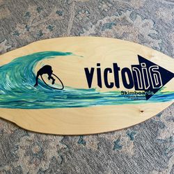 VICTORIA Woodie Skim Board