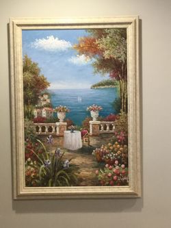 Oil painting signed by artist