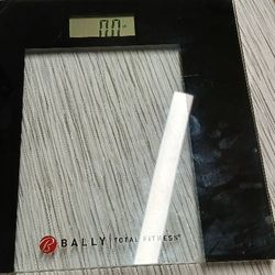 Total Bally Fitness Weight Scale 