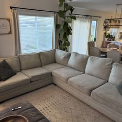 Living Spaces Sectional 