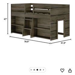 Twin Low Loft Bed