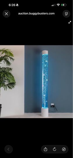 LED Bubble Tube Floor Lamp