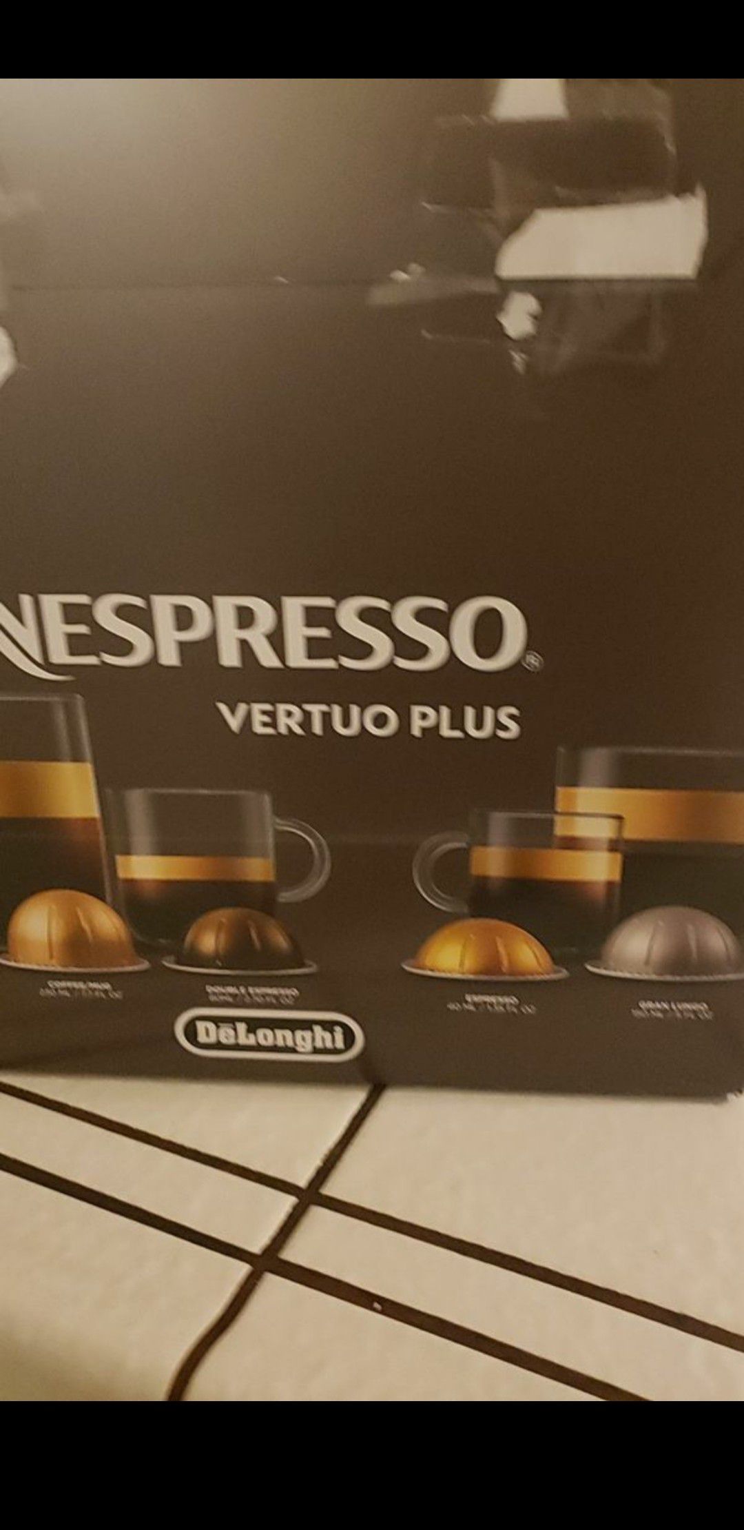 Nespress vertuo plus( new)