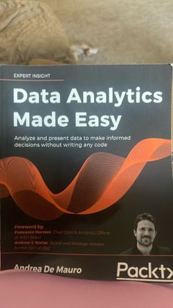 Data Analytics Made Easy by Andrea De Mauro