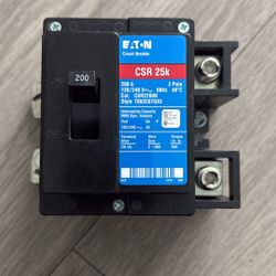 Eaton Breaker 200 Amp CSR 25k