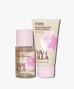 Pink mini set vainilla