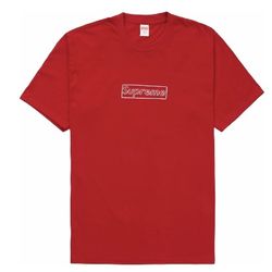 Supreme Kaws Box Logo Tee 