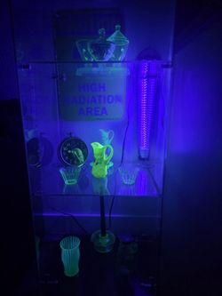 Uranium glass collection
