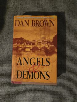 Dan Brown Angels & Demons Hardcover Book