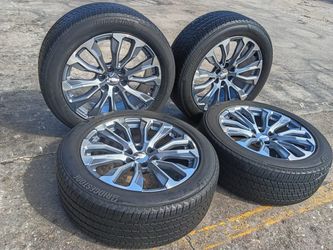 Rines para Chevy GMC Yukon Tahoe suburban abalanche 6 virlos 22x9 replicas nuevos