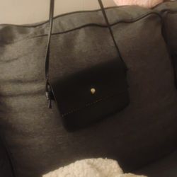 Black Leather Bag