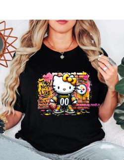 Hellokitty Pittsburgh Steelers Football They Not Like Us Tee-shirt 