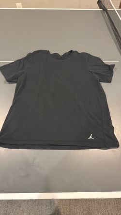 Blank black Jordan tee