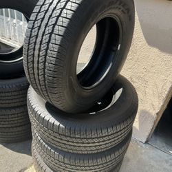 265/70/17 Set De 4 Llantas Goodyear Instaladas, Balanceadas Con Garantía Y Como Nuevas